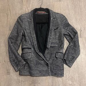 Comptoir Des Cotonniers Gray Blazer